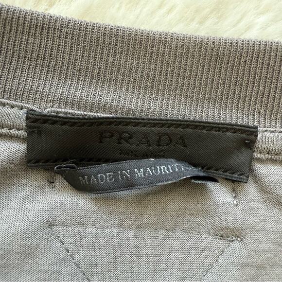 Prada men cotton Tshirt size XXL Authentic - Picture 2 of 7